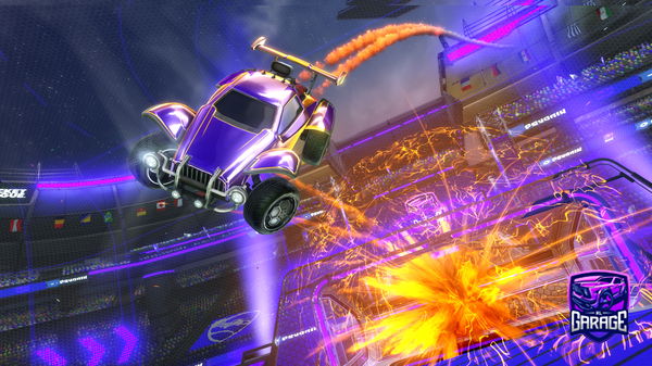 A Rocket League car design from CeCilio