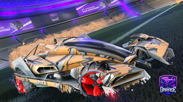 A Rocket League car design from VTM06_Vipes