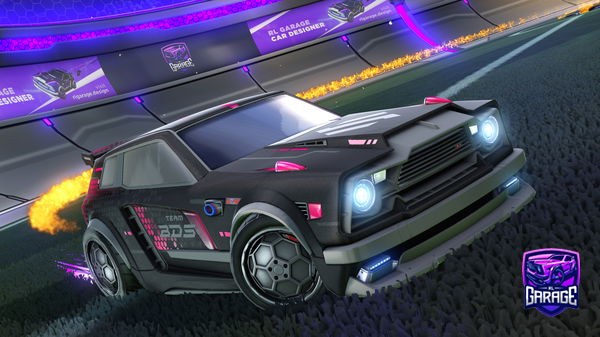 A Rocket League car design from mgcovi8