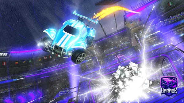 A Rocket League car design from LexioGamerYT