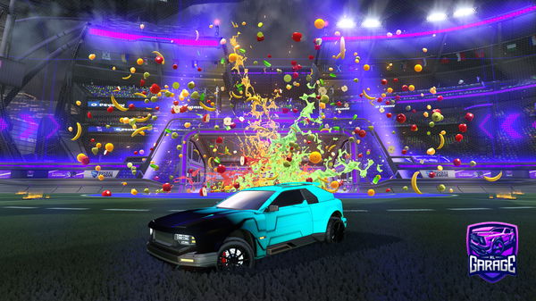 A Rocket League car design from Hug904hd