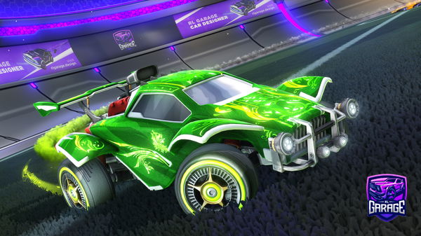 A Rocket League car design from SuperSonicBronz