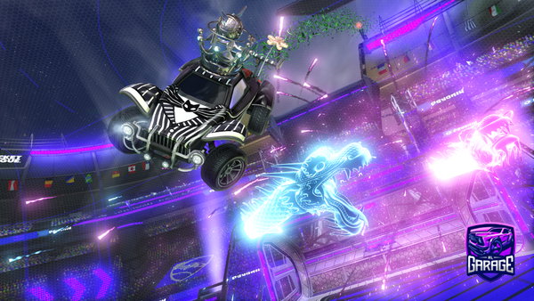 A Rocket League car design from TheVision22122