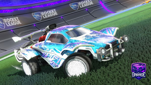 A Rocket League car design from Jakewh3