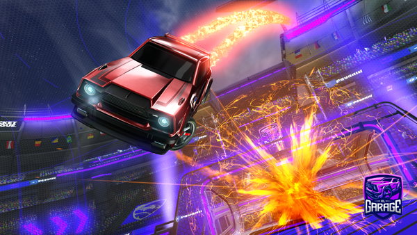 A Rocket League car design from Dzine