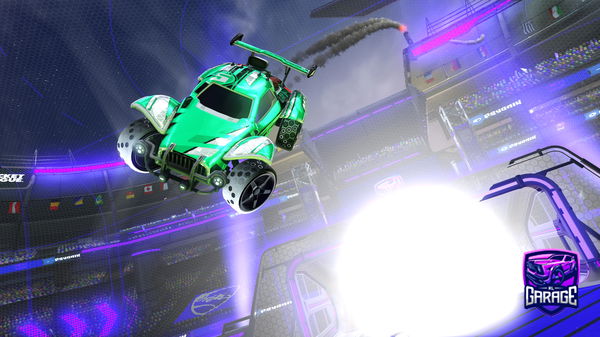 A Rocket League car design from dexter325