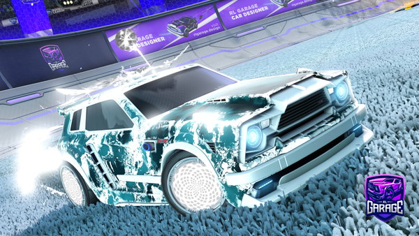 A Rocket League car design from outis8291