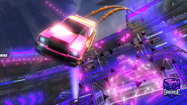 A Rocket League car design from sushiben