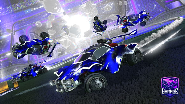 A Rocket League car design from FootlessEmu