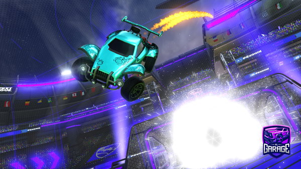 A Rocket League car design from ItzMegaDrip