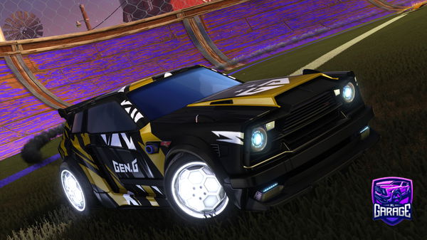 A Rocket League car design from tide_rll