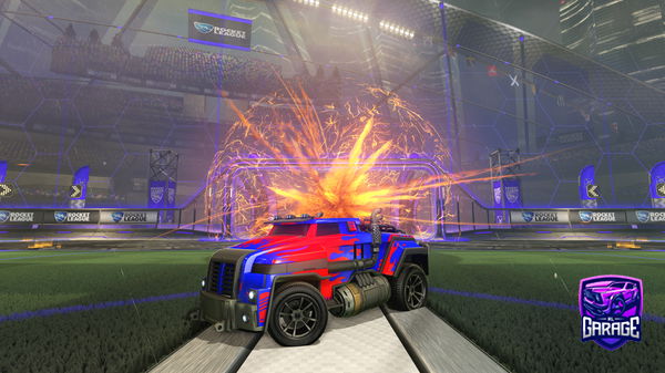 A Rocket League car design from DaFishBrickYt