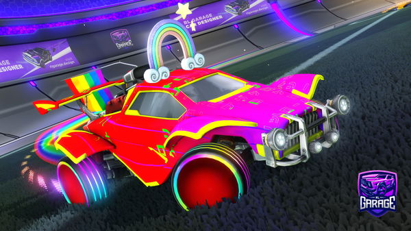 A Rocket League car design from Tom_Tom6078