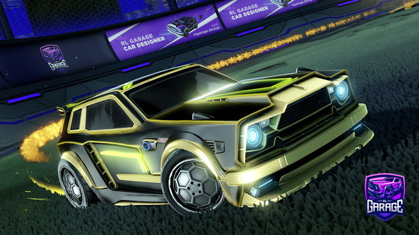 A Rocket League car design from Jontxy