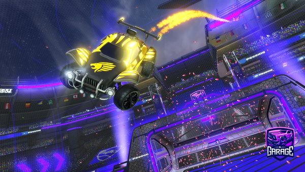 A Rocket League car design from KiwiJens08