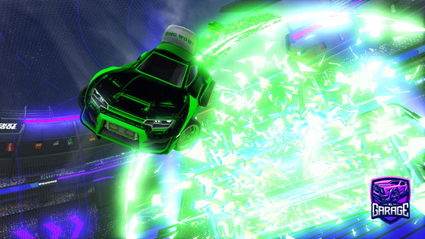 A Rocket League car design from T0X1C_263