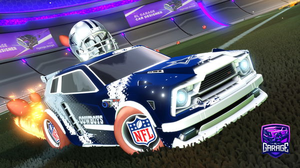 NFL Topper  Rocket League Garage