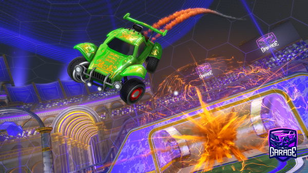 A Rocket League car design from Dandy2662