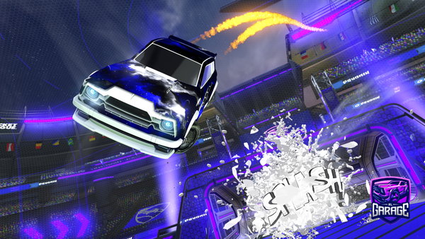 A Rocket League car design from EZD
