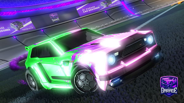 A Rocket League car design from r3apzz