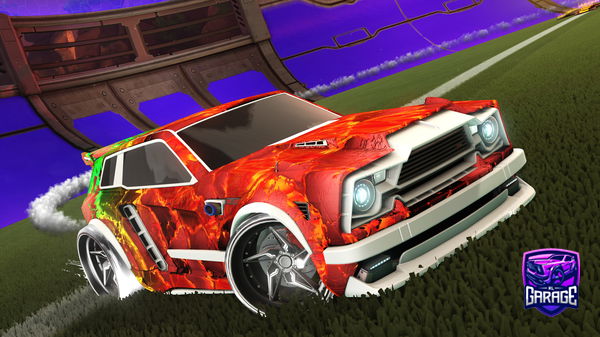 A Rocket League car design from WarrantBulb4761