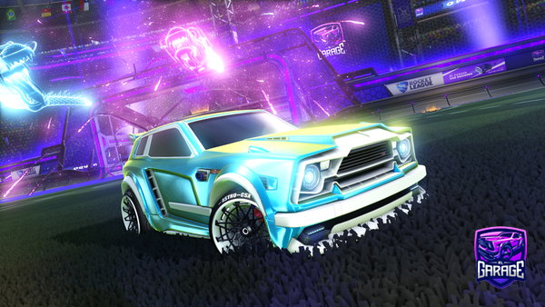 A Rocket League car design from Cyberwolf_1997