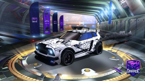 A Rocket League car design from The_Snacklord