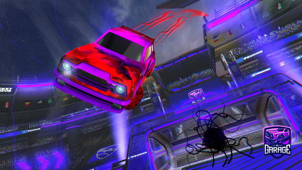 A Rocket League car design from MissWizz