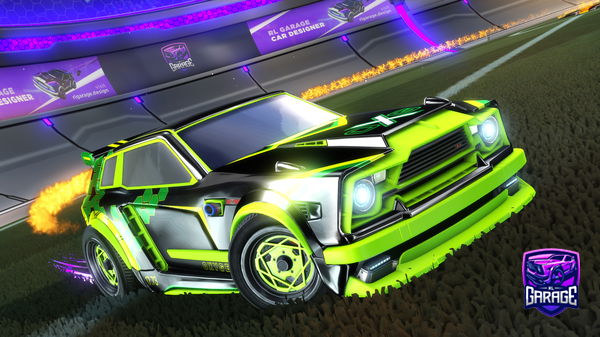 A Rocket League car design from racer_lama