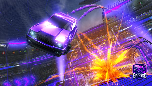 A Rocket League car design from Yanissou29