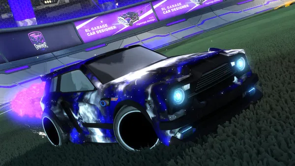 A Rocket League car design from lo-figi-rl