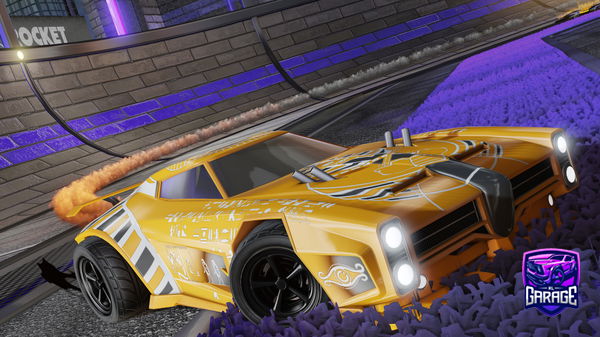 A Rocket League car design from Puffy_Panther