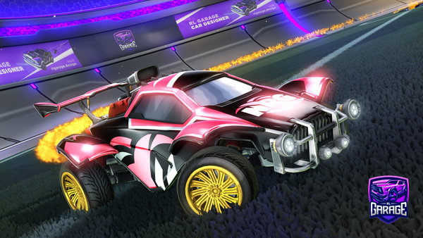 A Rocket League car design from Sumo9369