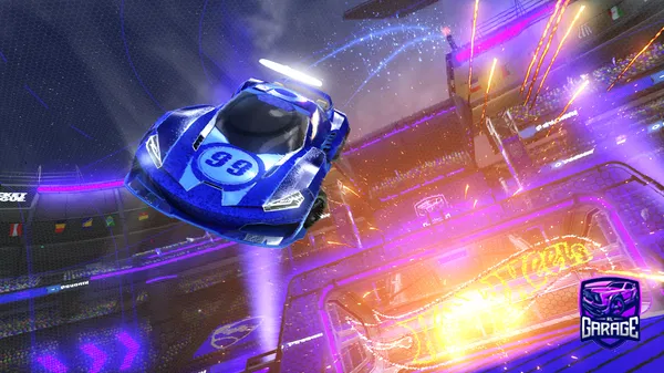 A Rocket League car design from NxksRL