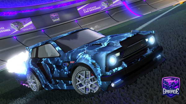 A Rocket League car design from XD_Juozukas