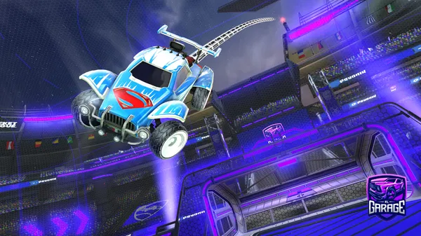 A Rocket League car design from Wyotron