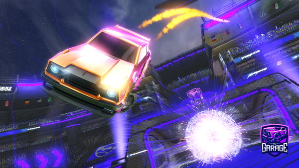 A Rocket League car design from Apr12
