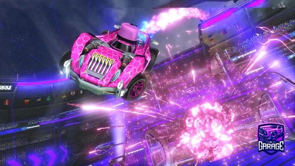 A Rocket League car design from PROCJDJ2009