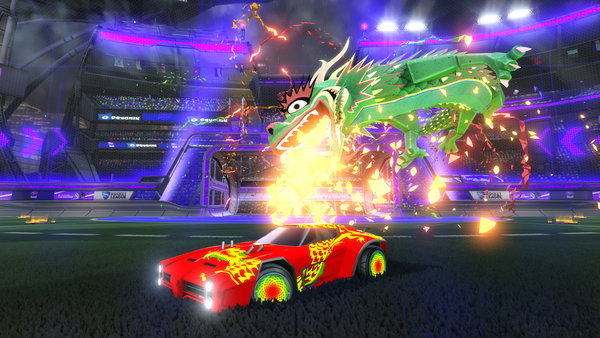 A Rocket League car design from ForeignSpork