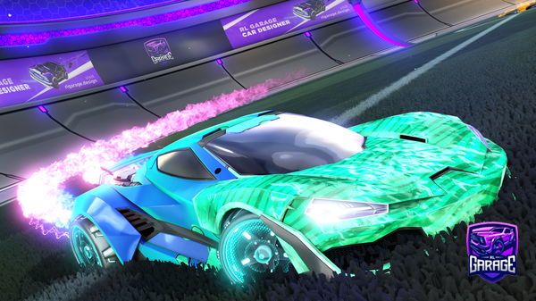 A Rocket League car design from Raimix