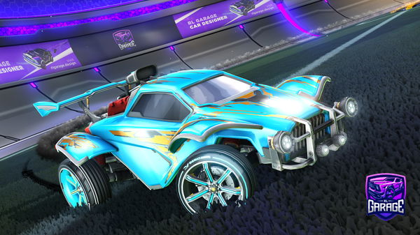 A Rocket League car design from RaZeRektU