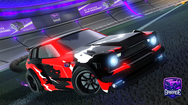A Rocket League car design from pizu56_