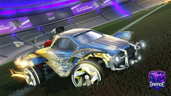 A Rocket League car design from Cannoncyn0