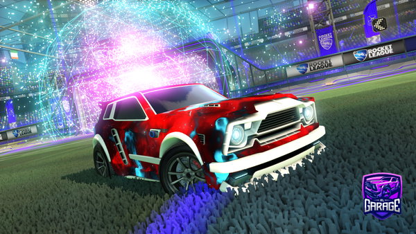 A Rocket League car design from BlackTiger-_-30