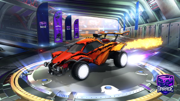 A Rocket League car design from vanno