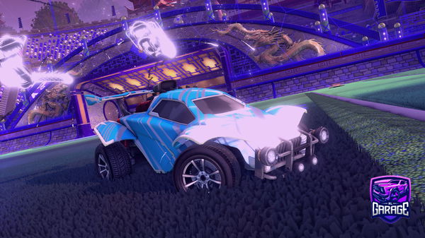 A Rocket League car design from DtF6
