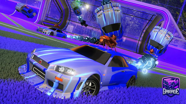 A Rocket League car design from Weshar