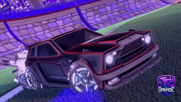 A Rocket League car design from Zalka
