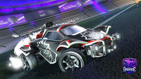 A Rocket League car design from TTimer