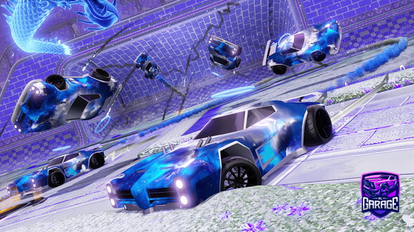 A Rocket League car design from PINTOJRPRO